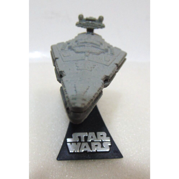 Star Wars Imperial Star Destroyer LFL 1996 With Stand Moving Part Vintage Kenner - Picture 3 of 9